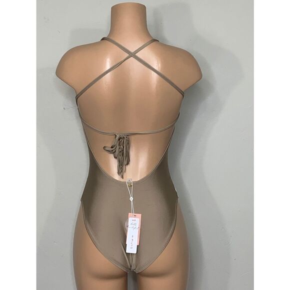 Pilyq stripe one piece. NWT - Picture 9 of 12